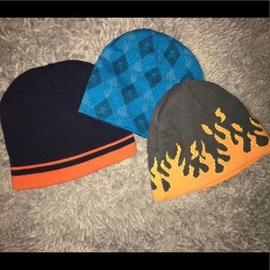 3-Pack boys winter caps